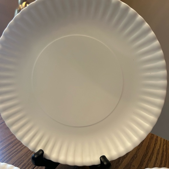 Melamine "paper" plates - set of 4 - one hundred 80 degrees - Picture 6 of 8